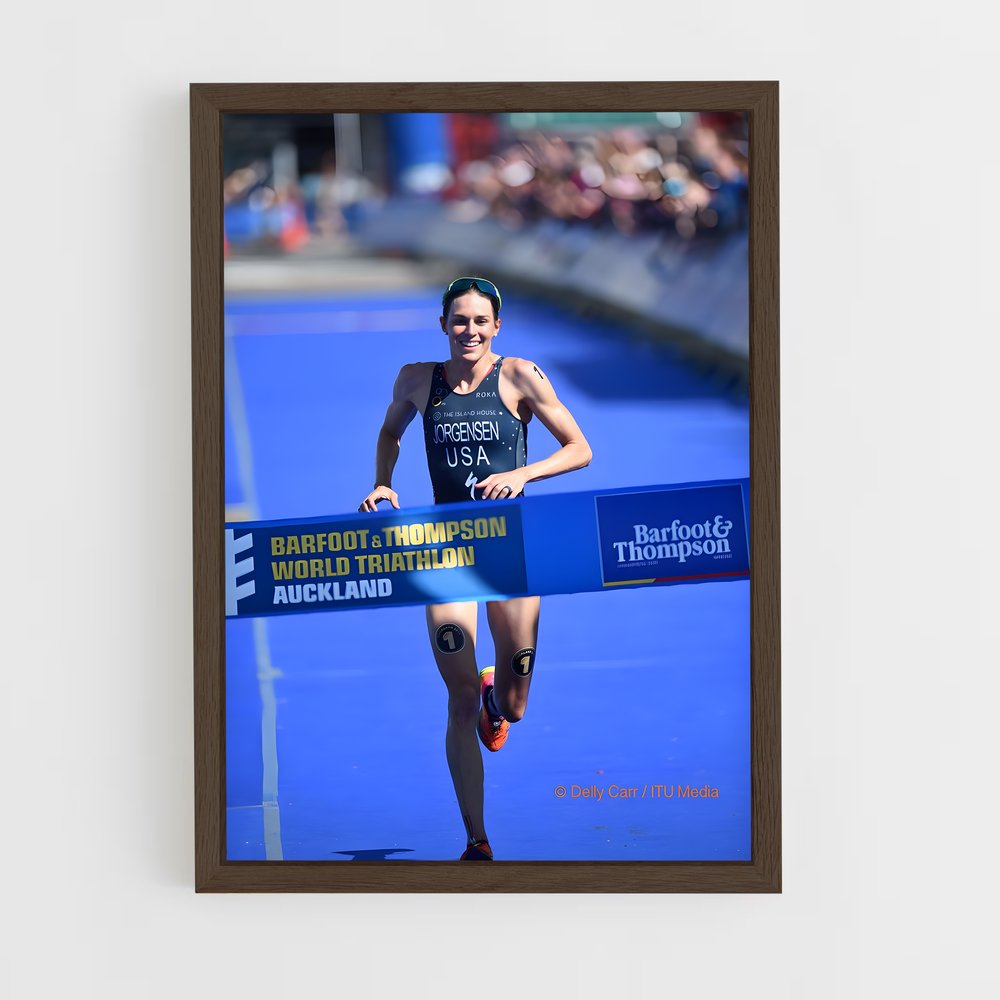 Poster La Course de Gwen – affiche Athlétisme (vue 5)